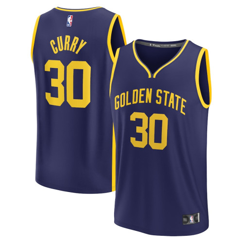 Stephen Curry Golden State Warriors Fanatics Branded 2022/23 Fast Break Replica Player Jersey - Statement Edition - Navy Stephen Curry Golden State Warriors Fanatics Branded 2022/23 Fast Break Replica Player Jersey - Statement Edition - Navy
